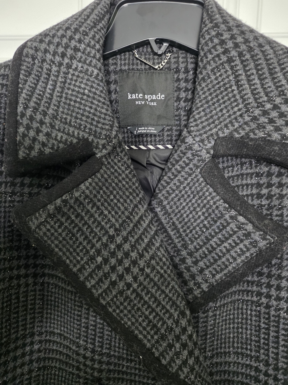 Kate Spade New York Sparkle Peacoat - Picture 4 of 8